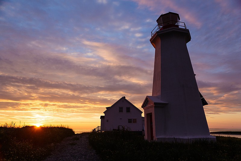 Quebec / Île aux Perroquets lighthouse at sunset
Author of the photo: [url=http://www.chasseurdephares.com/]Patrick Matte[/url]

Keywords: Canada;Quebec;Gulf of Saint Lawrence;Sunset