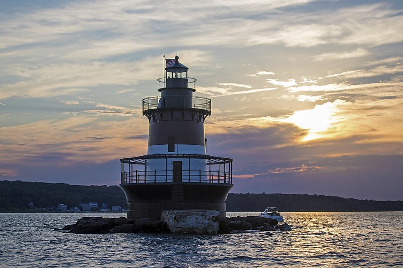 Rhode island / Plum Beach lighthouse at sunset
Author of the photo: [url=https://jeremydentremont.smugmug.com/]nelights[/url]

Keywords: Rhode Island;United States;Atlantic ocean;Offshore;Sunset