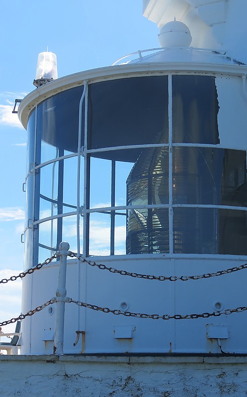 Point Lynas lighthouse - lantern
Author of the photo: [url=https://www.flickr.com/photos/21475135@N05/]Karl Agre[/url]

Keywords: Wales;United Kingdom;Irish sea;Anglesey;Lantern