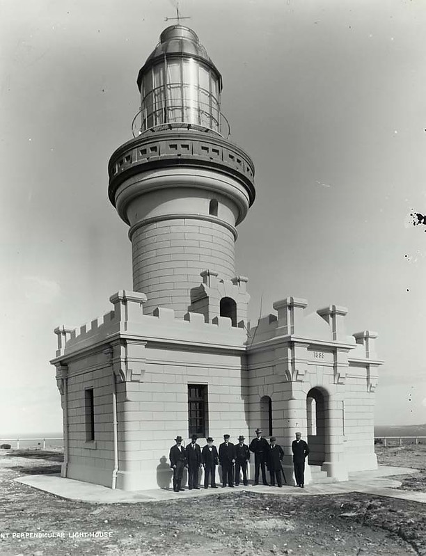 Point Perpendicular lighthouse - historic picture
NSW State Archives
Keywords: Jervis Bay;New South Wales;Australia;Tasman sea;Historic
