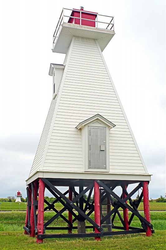 New Brunswick / Pointe du Chene Range Rear Lighthouse
Author of the photo: [url=https://www.flickr.com/photos/archer10/] Dennis Jarvis[/url]

Keywords: New Brunswick;Canada;Northumberland Strait
