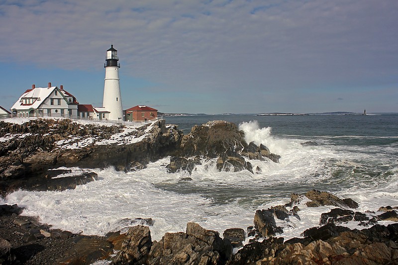 Maine / Portland / Portland Head Lighthouse
Author of the photo: [url=https://jeremydentremont.smugmug.com/]nelights[/url]

Keywords: Maine;Portland;Atlantic ocean;United States