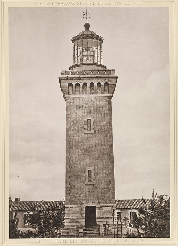 Hourtin South Lighthouse - historic picture
Keywords: France;Aquitaine;Bay of Biscay;Historic