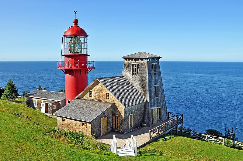 Quebec / Point a la Renommee Lighthouse
Wooden tower is a lighthouse of 1880. Inactive since 1907
Author of the photo: [url=https://www.flickr.com/photos/archer10/]Dennis Jarvis[/url]
Keywords: Canada;Quebec;Gulf of Saint Lawrence