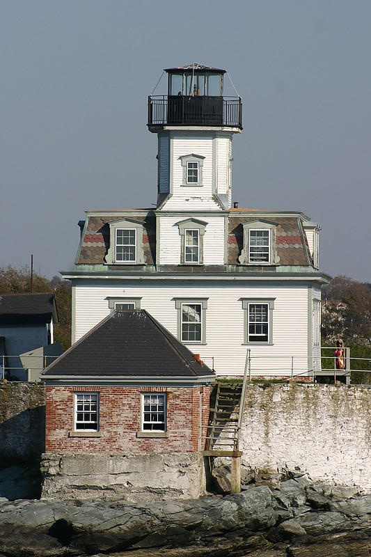 Rhode island / Rose Island lighthouse
Author of the photo: [url=https://www.flickr.com/photos/larrymyhre/]Larry Myhre[/url]

Keywords: Rhode Island;United States;Atlantic ocean;Block Island Sound