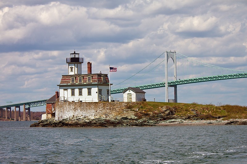 Rhode island / Rose Island lighthouse
Author of the photo: [url=https://jeremydentremont.smugmug.com/]nelights[/url]

Keywords: Rhode Island;United States;Atlantic ocean;Block Island Sound