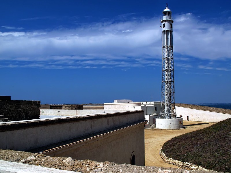 Cadiz / Castillo de San Sebastian lighthouse
Author of the photo: [url=https://www.flickr.com/photos/69793877@N07/]jburzuri[/url]

Keywords: Spain;Atlantic ocean;Andalusia;Cadiz