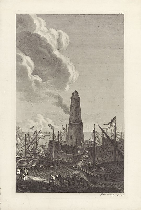 Ships in Harbor with a Lighthouse
Theodor Vercruys, after Francesco Petrucci, after Salvator Rosa, 1732
[url=https://www.rijksmuseum.nl]Source[/url]
Keywords: Art