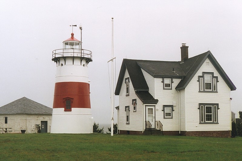 Connecticut / Stratford Point lighthouse
Author of the photo: [url=https://www.flickr.com/photos/larrymyhre/]Larry Myhre[/url]

Keywords: Connecticut;United States;Atlantic ocean
