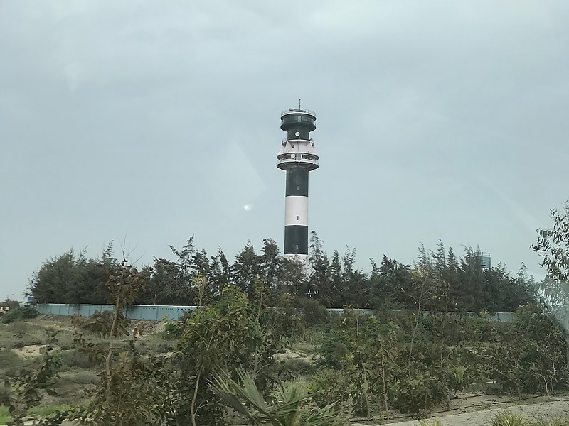 Mundra Port / Navinal lighthouse
AKA Navinar
Also VTS Radar tower
Keywords: India;Mundra;Gulf of Kachchh;Arabian sea;Vessel Traffic Service