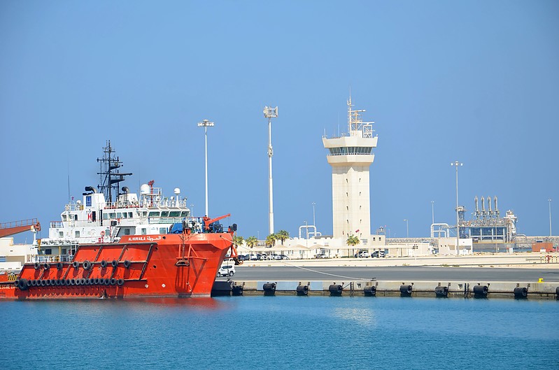 Ras Laffan Vessel Traffic Service Tower
Keywords: Ras Laffan;Qatar;Persian Gulf;Vessel Traffic Service