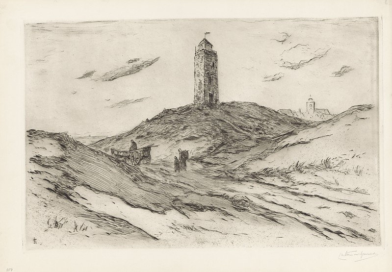 Lighthouse in Katwijk
 Carel Nicolaas Storm van 's-Gravesande, 1869 - 1902
[url=https://www.rijksmuseum.nl]Source[/url]
Keywords: Art