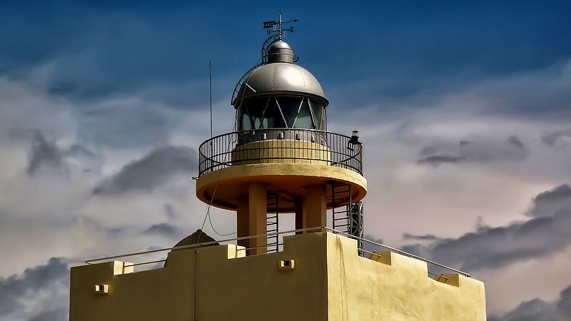 Andalusia / Cabo Roche lighthouse - lantern
Author of the photo: [url=https://www.flickr.com/photos/69793877@N07/]jburzuri[/url]
Keywords: Atlantic ocean;Spain;Andalusia;Conil;Lantern