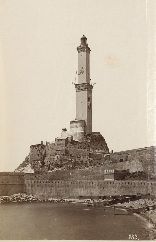 GENOVA - Lanterna - Capo del Faro Lighthouse - historic picture
[url=https://www.rijksmuseum.nl]Source[/url]
Keywords: Genoa;Italy;Tyrrhenian Sea;Historic