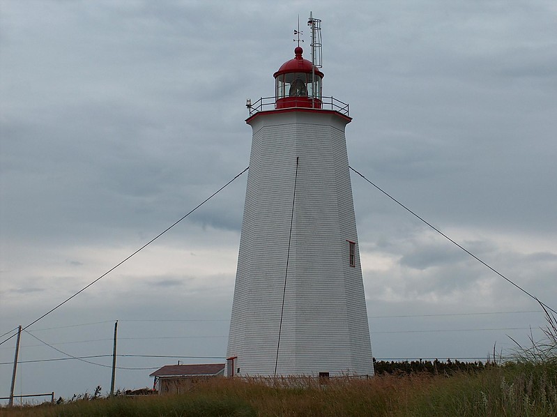 New Brunswick / Miscou Island lighthouse
Author of the photo: [url=https://www.flickr.com/photos/gauviroo/]Roberto Gauvin[/url]
Keywords: New Brunswick;Canada;Saint Lawrence Gulf