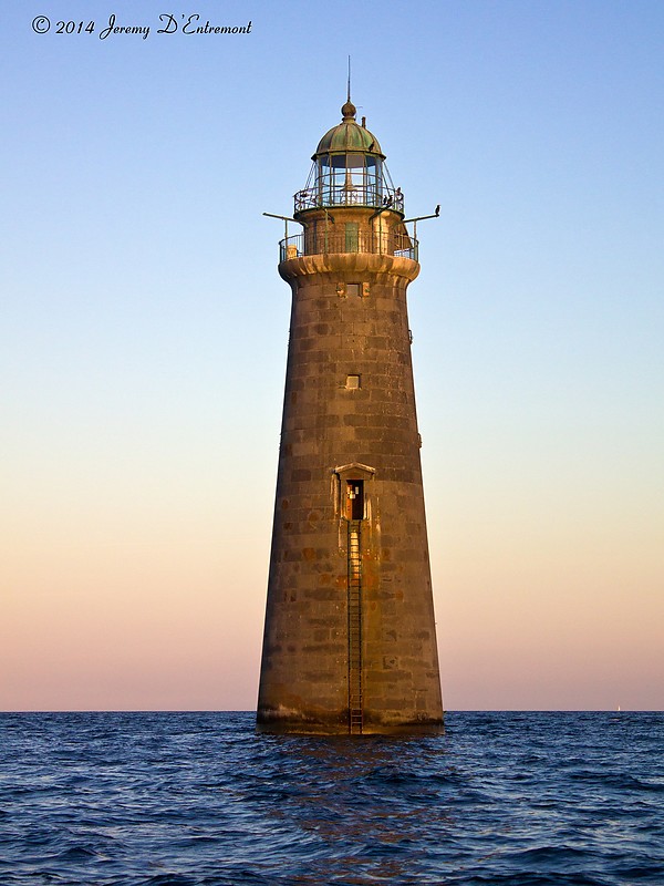 Massachusetts /  Minot's Ledge lighthouse
Author of the photo: [url=https://jeremydentremont.smugmug.com/]nelights[/url]
Keywords: Massachusetts;United States;Boston;Atlantic ocean;Offshore