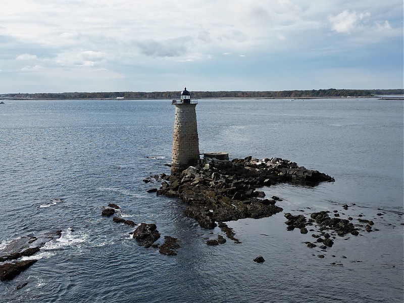 Maine / Whaleback Ledge lighthouse - aerial shot
Author of the photo: [url=https://www.flickr.com/photos/31291809@N05/]Will[/url]
Keywords: Maine;Atlantic ocean;United States;Offshore;Aerial