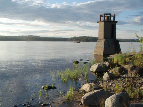 Ladoga lake / Putsaari island / Salama light
In a distance - Putsaren light (inactive, now daybeacon)
[url=http://iv70.narod.ru/]Source[/url]
Keywords: Ladoga lake;Russia