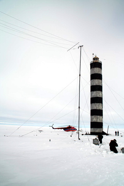 Kara sea / Yamalo-Nenets region / Vil'kitskiy lighthouse
Photo by Radygin V.I.
Keywords: Russia;Arctic ocean;Kara sea;Gulf of Enisey