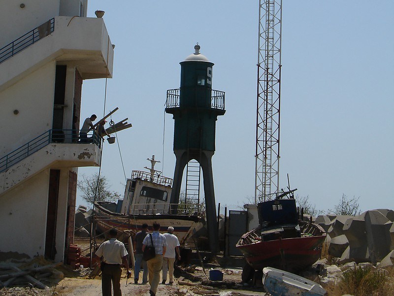 La Goulette lighthouse
AKA  Tunis Jetée Nord
Keywords: La Goulette;Tunisia;Mediterranean sea