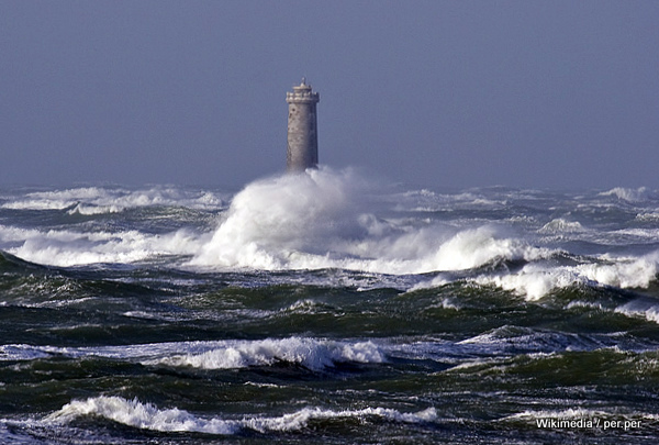 Charante - Maritime / Ile de Ré / Pointe des Baleines - Haut Banc du Nord  / Phare les Baleineaux
Keywords: France;Charente-Maritime;Bay of Biscay;Storm;Offshore