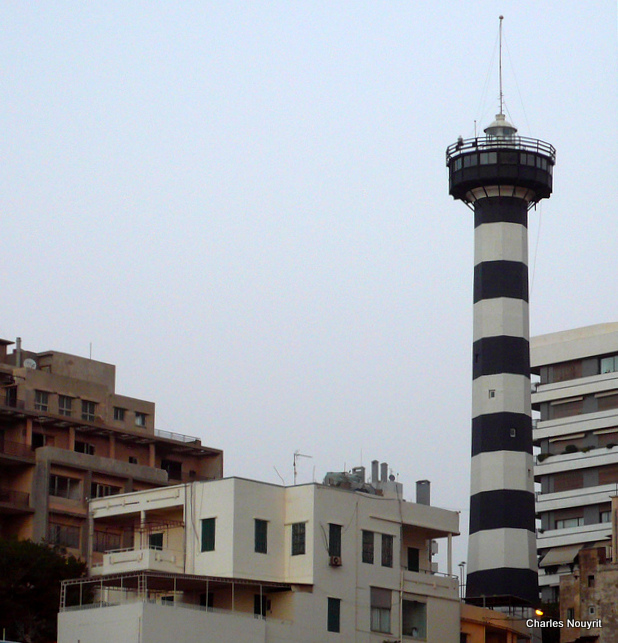 Lebanon Beirut Old Beirut Lighthouse World Of Lighthouses