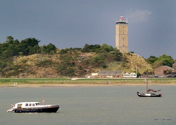 Waddenzee / Terschelling / Brandaris Lighthouse
The Brandaris is built in 1594 after a 200years older lighttower collapsed. She was the first Dutch light with a Fresnel-lens, 1837.
Now she's a State monument, but still in function.
Keywords: Wadden sea;Netherlands;Terschelling