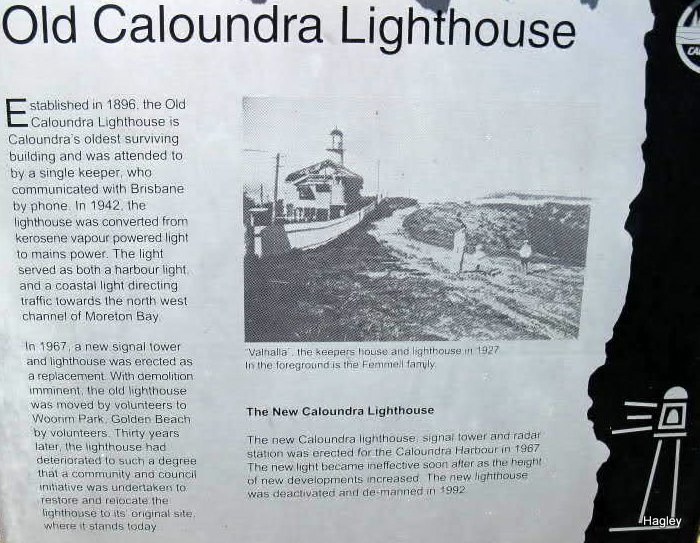 Caloundra Head Old Lighthouse / Info
Keywords: Caloundra;Queensland;Australia;Tasman sea;Plate