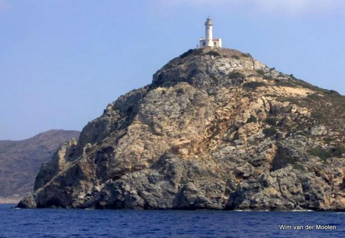 Anatolia / Deveboynu Peninsula / Deveboyne Lighthouse
Built in 1931.
Deveboyne means Camel's Neck, to the shape of the peninsula which is the westernmost point of Anatolia. It is situated between Kos and Rhodos.
Keywords: Turkey;Aegean sea;Deveboynu