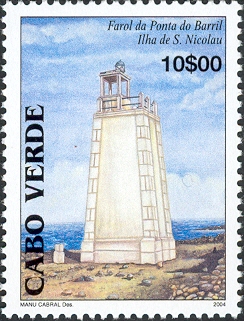 Cape Verde / Ilha de Sao Nicolau / Farol da Ponta do Barril
Keywords: Stamp;Cape Verde