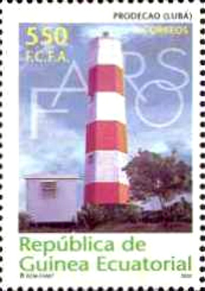 Gulf of Guinea / Bioko (ex-Fernando Póo) / Luba (ex-San Carlos) / Punta Barceloneta Lighthouse
Keywords: Equatorial Guinea;Gulf of Guinea;Stamp