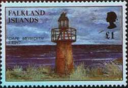 Falkland Islands / Cape Meredith Lighthouse
Keywords: Stamp