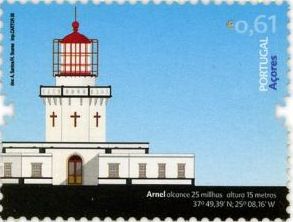 Azores / Ilha de Sao Miguel / Farol de Ponta do Arnel
Keywords: Stamp;Portugal;Azores