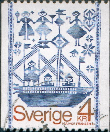 Sweden / Styled Lightvessel
Keywords: Stamp