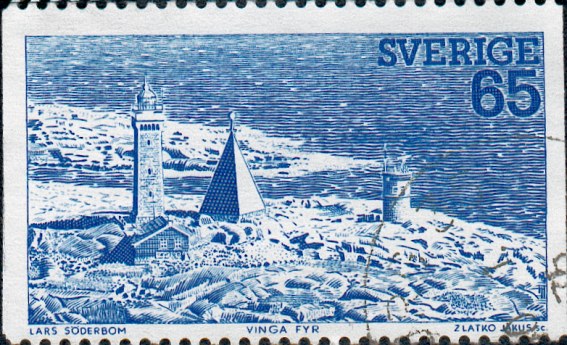 Gothenborg Area / Vinga Fyr & Traffic Control
Keywords: Stamp