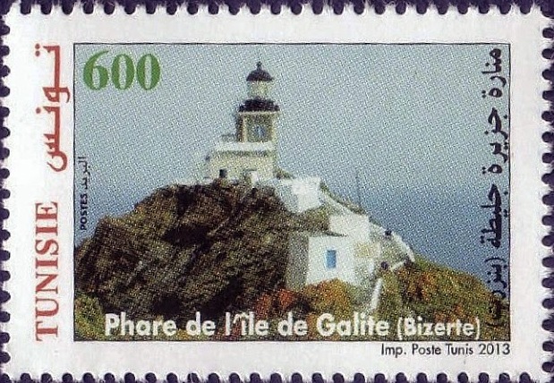 Iles de la Galite / Phare de Galiton de l`Quest
Keywords: Stamp
