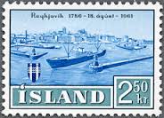 Iceland / Reykjavik Harbor / Breakwaterlights
Keywords: Stamp