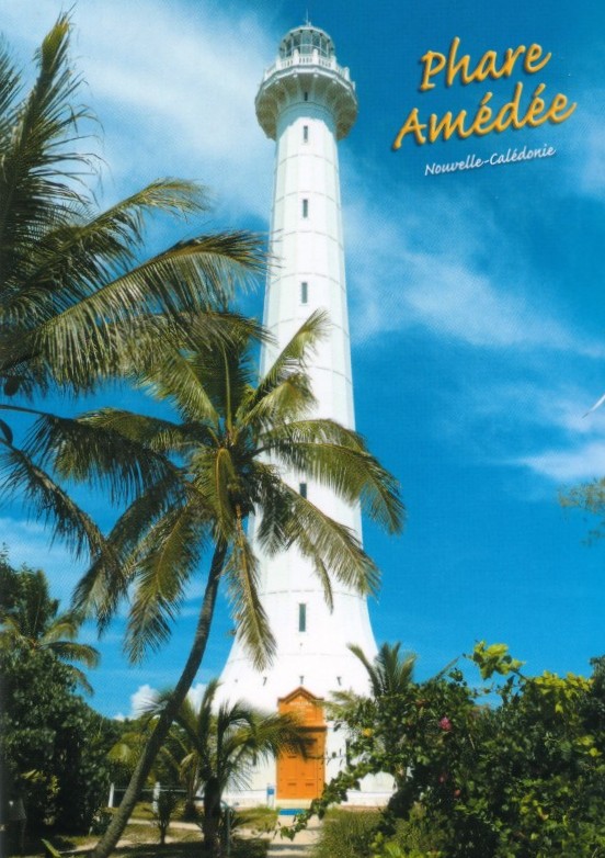 Ilot Amédée / approach Nouméa - Passe de Boulari / Phare Amédée
One of the tallest cast iron towers, built in France and shipped in parts to New Caledonia.
Rear range light
Keywords: New Caledonia;Pacific ocean;Coral sea
