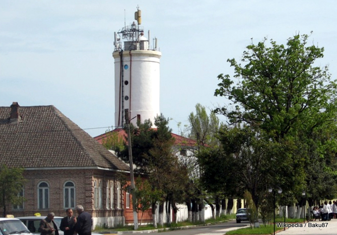 Caspian Sea / Lankaran Lighthouse
The buildings around are a former prison.
AKA Lenkoren
Keywords: Caspian sea;Lankaran;Azerbaijan