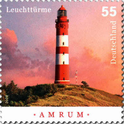 Northsea / Amrum Lighthouse
Keywords: Stamp