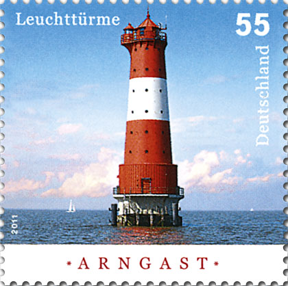 North Sea / Jadebusen / Arngast Lighthouse
Keywords: Stamp;Germany