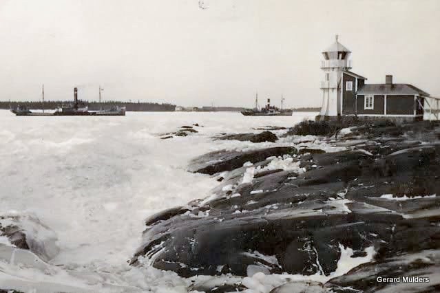 Bothnic Gulf / Mäntyluoto (Pori) / Kallo (Range Front) Lighthouse.
Built in 1884
Keywords: Gulf of Bothnia;Finland;Pori;Historic