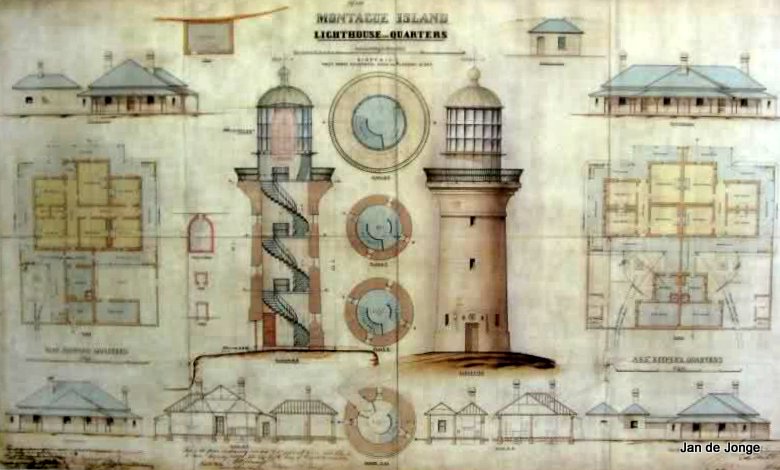 Montaque Island Lighthouse / Plan 1878
Keywords: New South Wales;Australia;Tasman sea;Plate