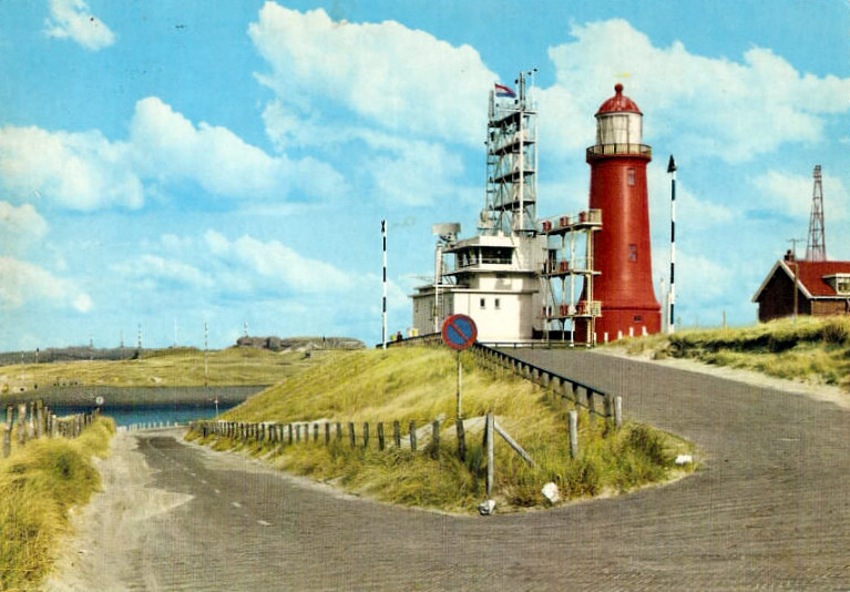 IJmuiden low, range front Lighthouse & Semafoor
picture 1970
Keywords: Ijmuiden;Netherlands;North sea;Historic