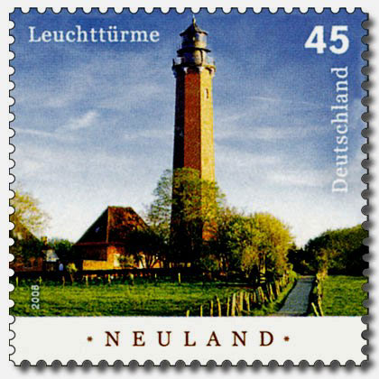 Ostsee / Kieler Bucht / Behrendorf / Neuland Lighthouse
Keywords: Stamp