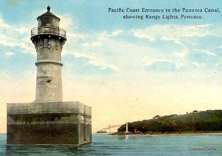 Panama Canal / ex-Balboa Southbound Front Lighthouse
Keywords: Panama canal;Panama;Pacific ocean;Historic;Offshore