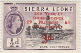 Freetown / Aberdeen Peninsula / Cape Sierra Leone Lighthouse (1)
Keywords: Freetown;Stamp