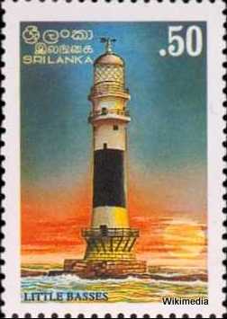 Indian Ocean / South of Sri Lanka / Little Basses Reef Lighthouse
Keywords: Stamp;Sri Lanka