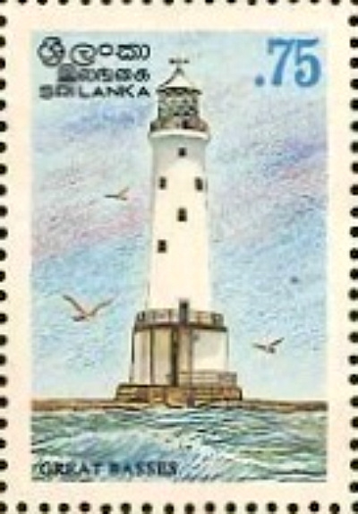 Indian Ocean / Off Sri Lanka's South Coast / Great Basses Reef Lighthouse
Keywords: Stamp