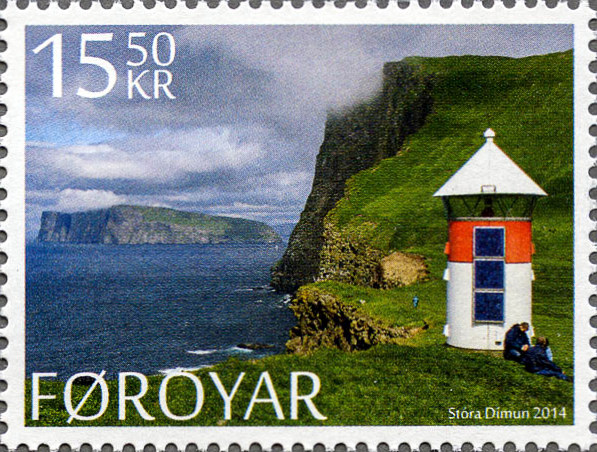 Faroe Islands / Stora Dimun Lighthouse
Dimun Lt, 28 Apr 2014
Keywords: Stamp